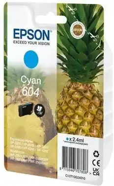 Amazon Epson C13T10G24010 604 Aas, originele cyaan inktcartridge, Standard Capacity aanbieding