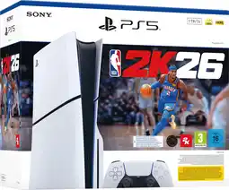MediaMarkt SONY PlayStation 5 Console + NBA 2K26 1 TB aanbieding