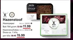 Sligro Hazenstoof aanbieding