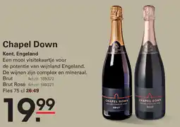 Sligro Chapel Down aanbieding