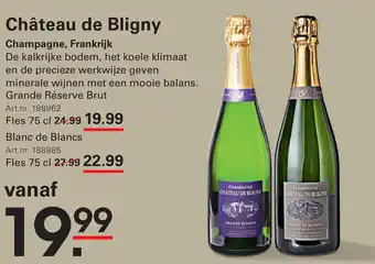 Sligro Château de Bligny aanbieding