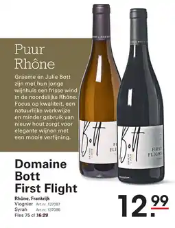 Sligro Domaine Bott First Flight aanbieding