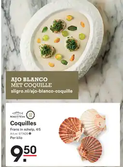 Sligro Coquilles aanbieding