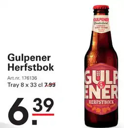 Sligro Gulpener Herfstbok aanbieding