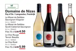 Sligro Domaine de Nizas aanbieding