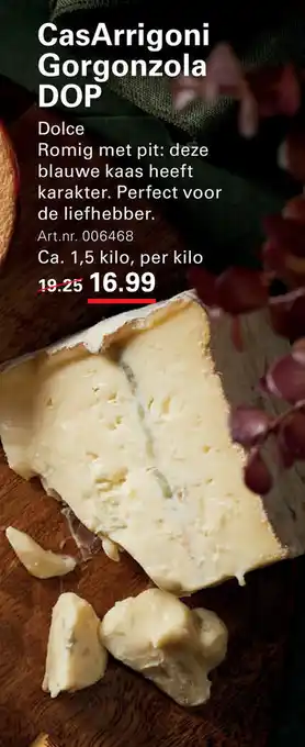 Sligro CasArrigoni Gorgonzola DOP aanbieding