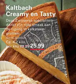 Sligro Kaltbach Creamy en Tasty aanbieding