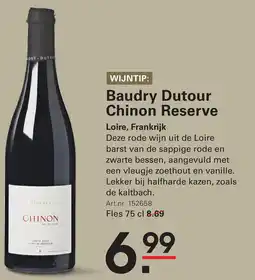 Sligro Baudry Dutour Chinon Reserve aanbieding