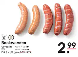 Sligro Rookworsten aanbieding