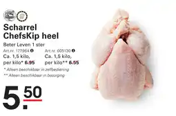 Sligro Scharrel Chefskip heel aanbieding