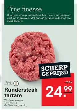 Sligro Rundersteak tartare aanbieding