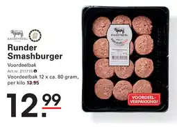 Sligro Runder Smashburger aanbieding