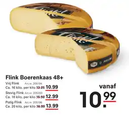 Sligro Flink Boerenkaas 48+ aanbieding