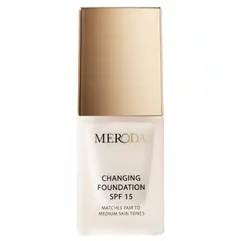 Douglas Meroda Changing Foundation SPF15 aanbieding