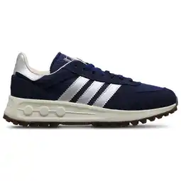 Foot Locker Adidas LA Trainer Sneakers Heren - Blauw - Maat 43 1/3 - Mesh/Synthetisch aanbieding