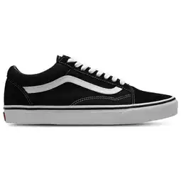 Foot Locker Vans Old Skool Sneakers Heren - Zwart - Maat 40.5 - Leer, Textil aanbieding