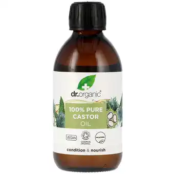 Holland & Barrett Dr. Organic Castorolie 100% Puur - 250ml aanbieding