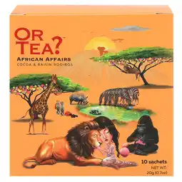Holland & Barrett Or Tea? African Affairs Rooibos – 10 zakjes aanbieding