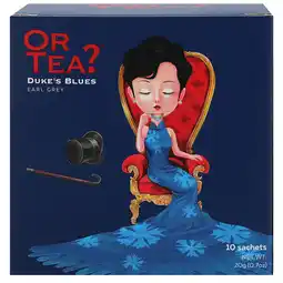 Holland & Barrett Or Tea? Duke's Blues Earl Grey – 10 zakjes aanbieding