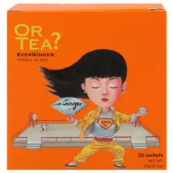 Holland & Barrett Or Tea? EverGinger – 10 zakjes aanbieding
