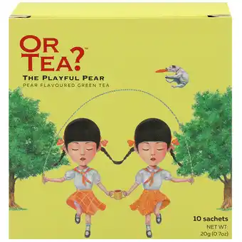 Holland & Barrett Or Tea? The Playful Pear Groene Thee – 10 zakjes aanbieding