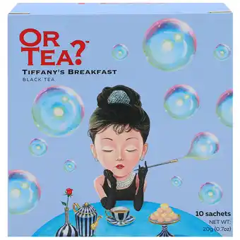 Holland & Barrett Or Tea? Tiffany's Breakfast Zwarte Thee – 10 zakjes aanbieding