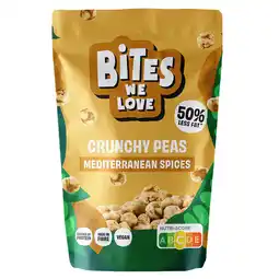 Holland & Barrett BitesWeLove Crunchy Peas Mediterranean Spices – 100g aanbieding