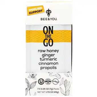 Holland & Barrett BEE&YOU Immune Support On The Go - 7 sachets aanbieding