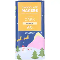 Holland & Barrett Chocolatemakers Dark Orange 65% Colombia – 80g aanbieding
