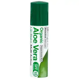Holland & Barrett Dr. Organic Aloë Vera Lippenbalsem - 5.7ml aanbieding