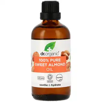 Holland & Barrett Dr. Organic Zoete Amandelolie 100% Puur - 100ml aanbieding