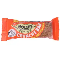 Holland & Barrett Holie’s Crunchy Bar Low Carb Cinnamon - 40g aanbieding
