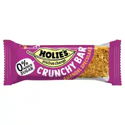 Holland & Barrett Holie’s Crunchy Bar Amandel Speculaas - 40g aanbieding