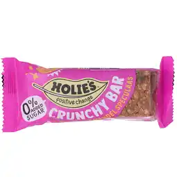 Holland & Barrett Holie’s Crunchy Bar Amandel Speculaas - 40g aanbieding