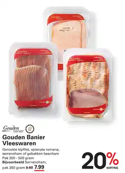 Sligro Gouden Banier Vleeswaren aanbieding