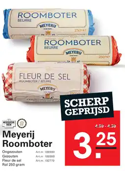 Sligro Meyerij Roomboter aanbieding
