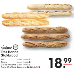 Sligro tresbonne Très Bonne Stokbrood aanbieding