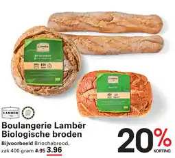 Sligro Boulangerie Lambèr Biologische broden aanbieding