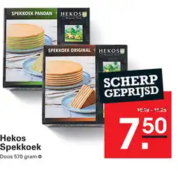 Sligro Hekos Spekkoek aanbieding