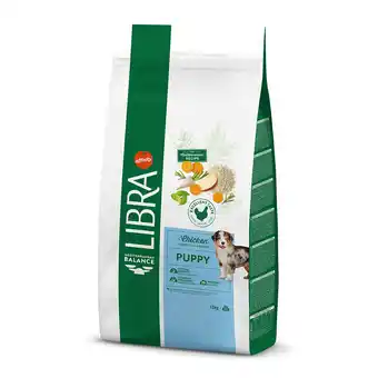 Zooplus 2x12kg Libra Puppy Kip aanbieding