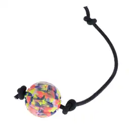 Zooplus Nomad Tales Bloom Ball met touw. Ø7x L45cm hond aanbieding