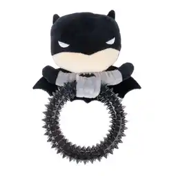 Zooplus Warner Bros DC hondenspeeltje Batman met ring ca. l 19 x b 14 x h 5 cm aanbieding