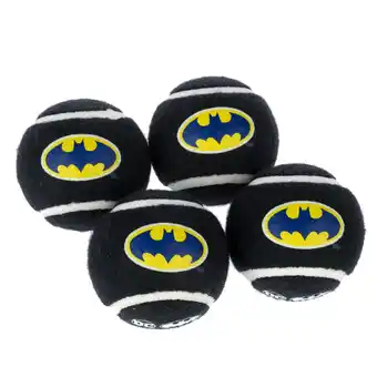 Zooplus Warner Bros. DC tennisballen set Batman 4 stuks Ø6.3cm elk Hondenspeeltje aanbieding