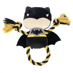 Zooplus Warner Bros DC touwspeeltje Batman voor honden 24x16cm aanbieding