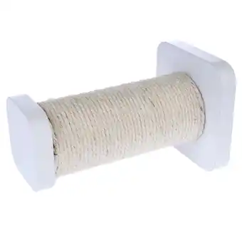 Zooplus Modern Living sisal krabpaal San Francisco witte kat aanbieding