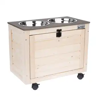 Zooplus Modern Living opbergdoos met schalen Inari 53x30x43,5cm hond aanbieding