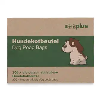 Zooplus Biologisch afbreekbare Poepzakjes - 20 Rollen à 15 Zakjes (300 Zakjes) aanbieding