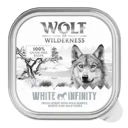 Zooplus 24x300g Adult White Infinity Paard Wolf of Wilderness Hondenvoer aanbieding