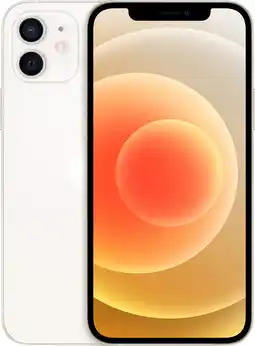 Coolblue Refurbished iPhone 12 64GB Wit (Zo goed als nieuw) aanbieding