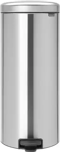 Coolblue Brabantia NewIcon Pedaalemmer 30 Liter Matt Steel aanbieding